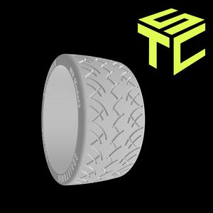 Drift Tire Model 3 for 20 and 22mm rims "Classic racing style"