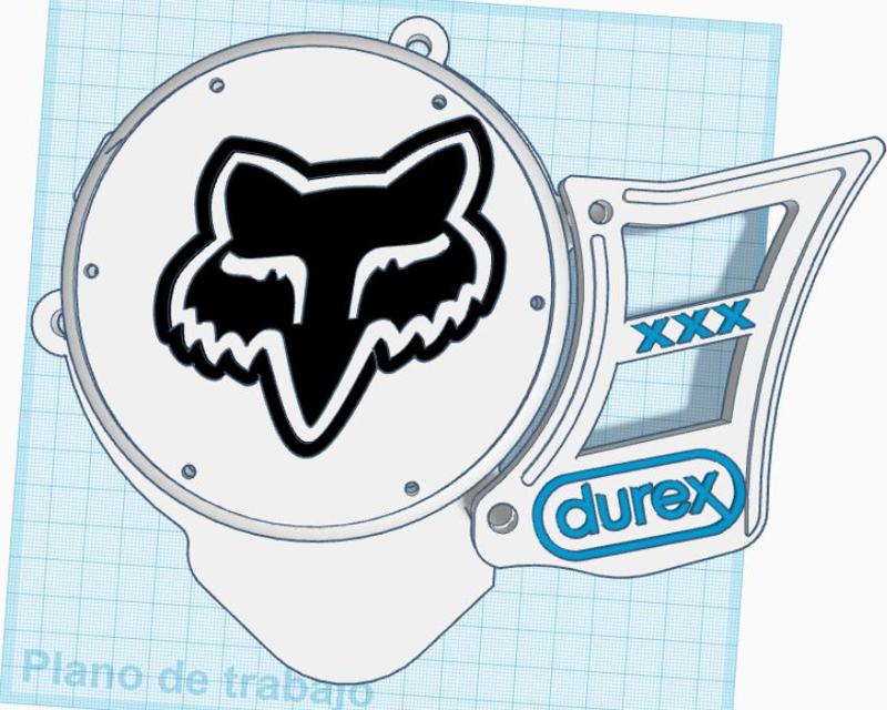 ignition cover derbi euro 2 with pinion cover