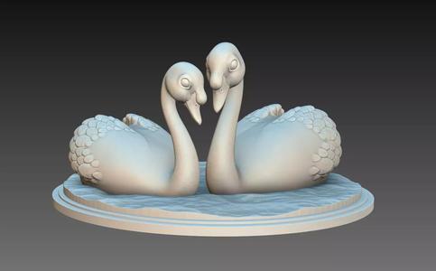 Swan 3D Print Model