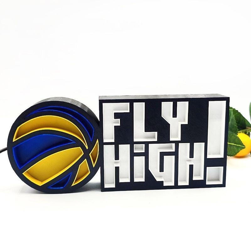 FLY HIGH ILLUMINATED LETTERS