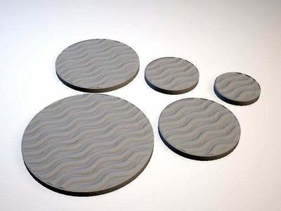 Z.O.D. Water Theme Bases (28mm/Heroic scale)