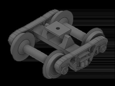 G Scale Bogie Freight 1650 840 - Dragon Railway