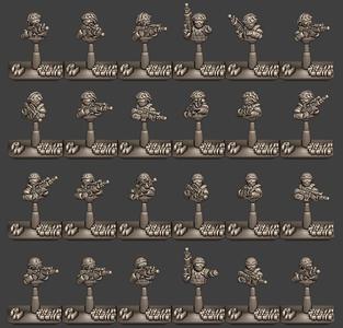 FLI Rifleman Split-Core Base Pack (6mm Real Scale)