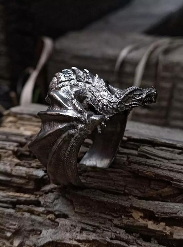 Dragon ring 3d model for 3d printing 3D print model