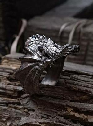 Dragon ring 3d model for 3d printing 3D print model