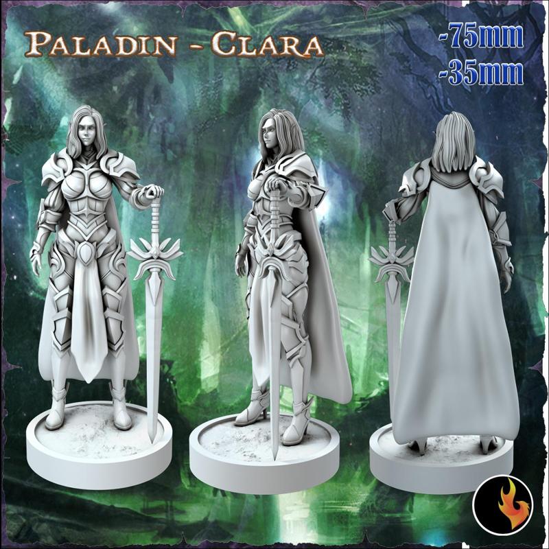 Clara - Fantasy Elf Girls STL Vol 1