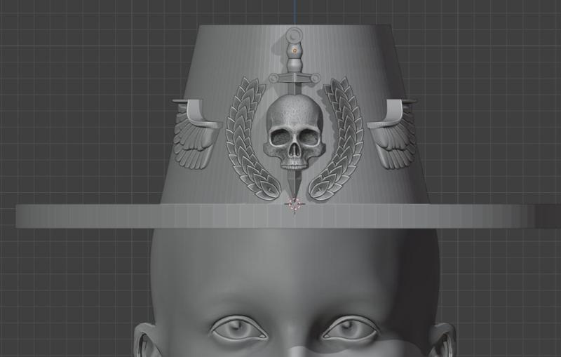 Witch Hunter hat Insignia