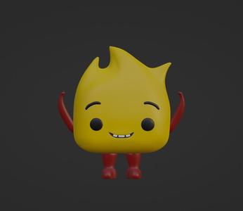 Firebase Sparky Funko Pop