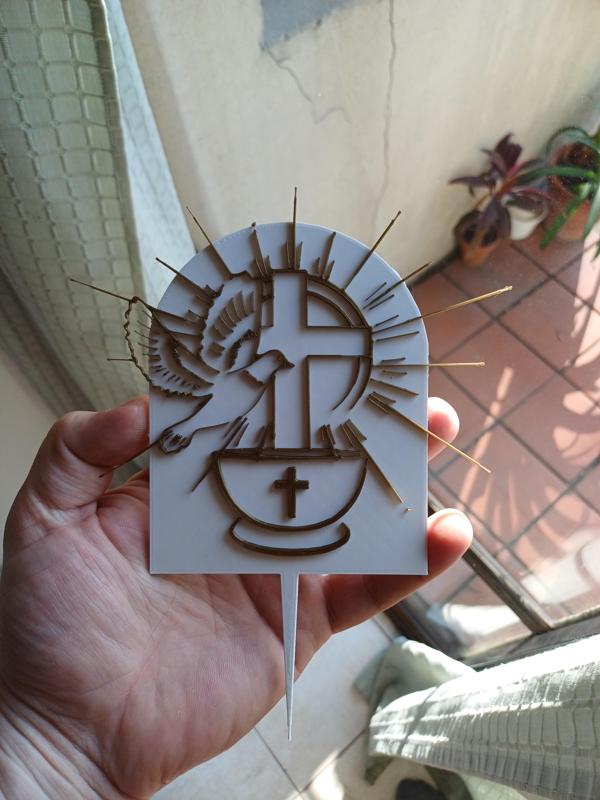 Topper for communion cake