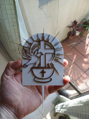 Topper for communion cake