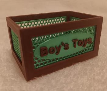 BOYS TOYS BOX