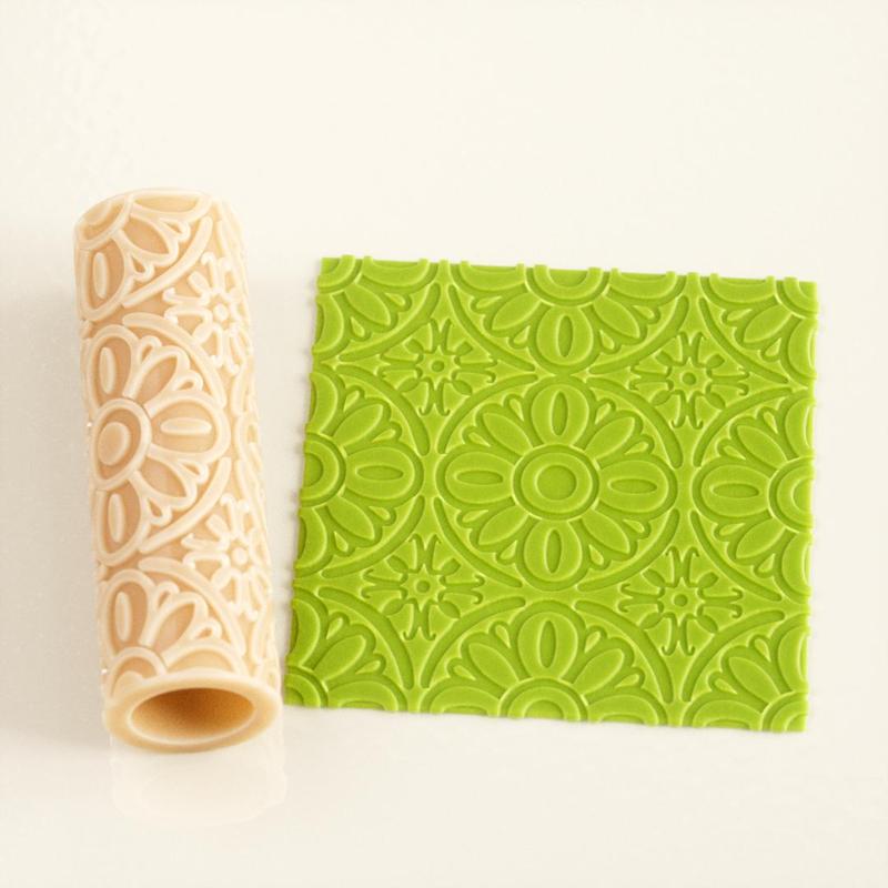 Mini Mandala Circles Texture Roller no.3