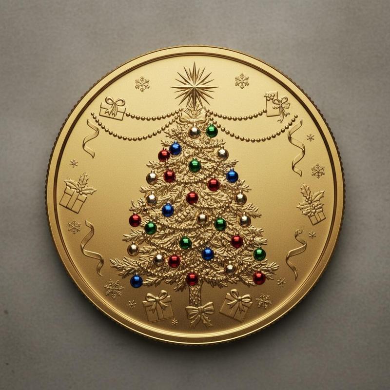 Christmas Tree Coin/Medal