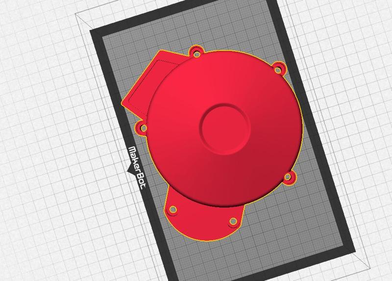 Rotax 122 ignition cover Aprilia MX/SX/RX 125/RS 125 Rotax122