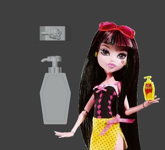 Draculaura Gloom Beach Sunscreen Replacement