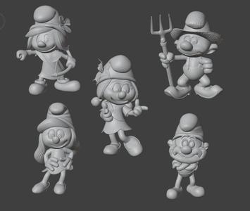 Smurfs 5-pack