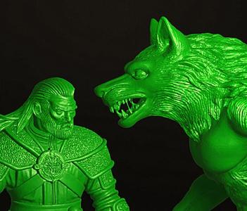 GERALT VS WEREWOLF