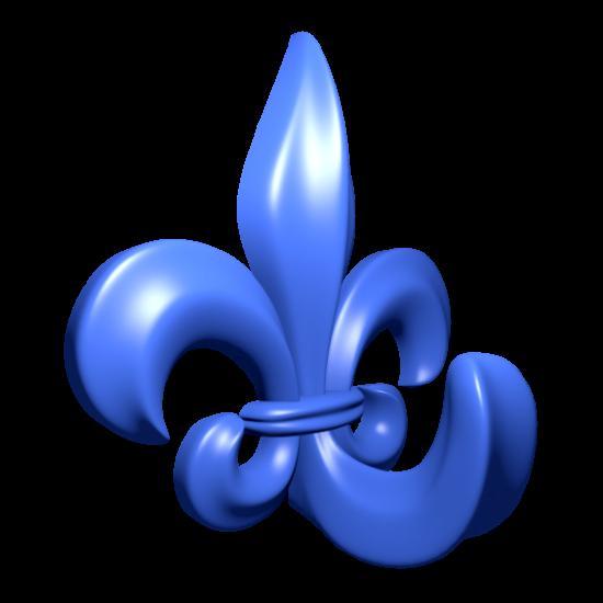 Fleur de Lis Hanger