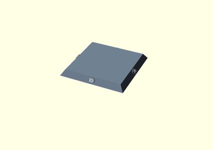 Blood Bowl Square base