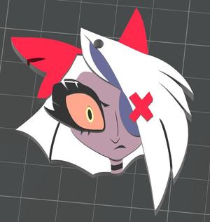 Vaggie Keychain