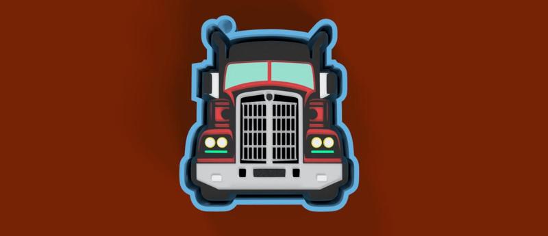 Truck Mold freshie silicon casting