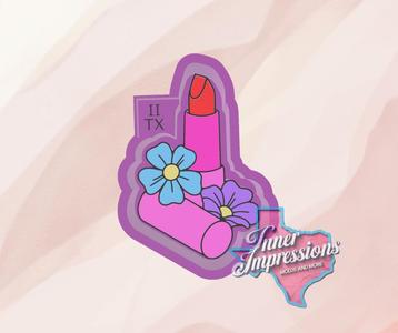Flower Lipstick Freshie Mold