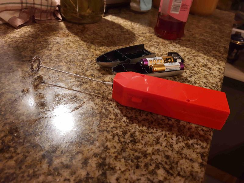 Milk Frother Upgrade Micro Usb rechargable Li-ion