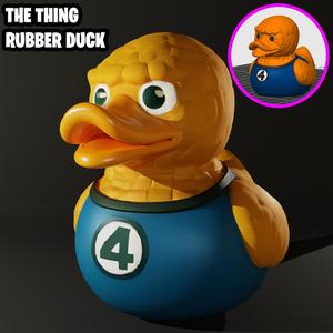 Rubber Duck - The Thing from The Fantastic Four