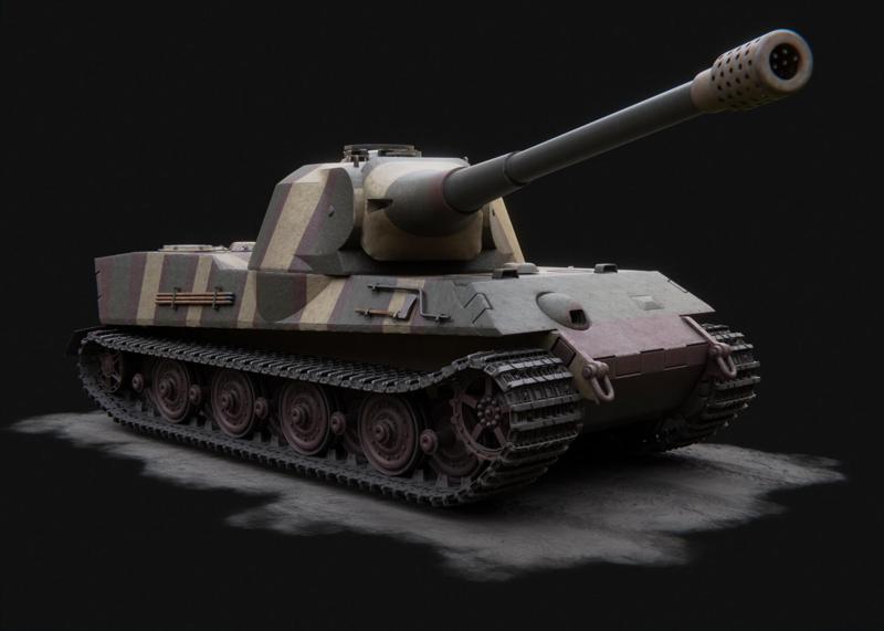 Panzer VII Lowe - German Heavy Tank
