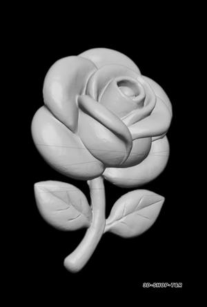 Stylized Rose 3D Model