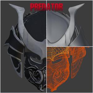 Predator mask - Samurai