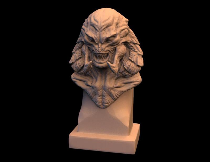 Arlen Crane bust 3D print model