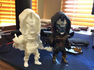 Cayde-6 Model 3D Scan