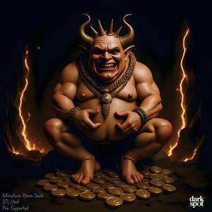Mammon - Demon of Greed and Wealth | Infernal Collection