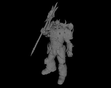 Dark Chaotic Armored Sorcerer
