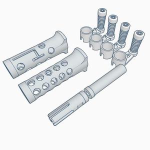 M2HB Quick Change Barrel ( QCB ) Accessories-Convert to M2A1