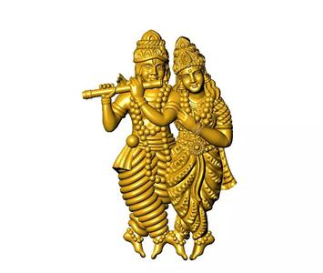 Radha krisna statue