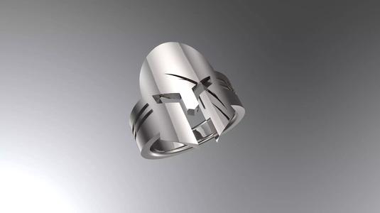 Gladiator Ring 3D print model