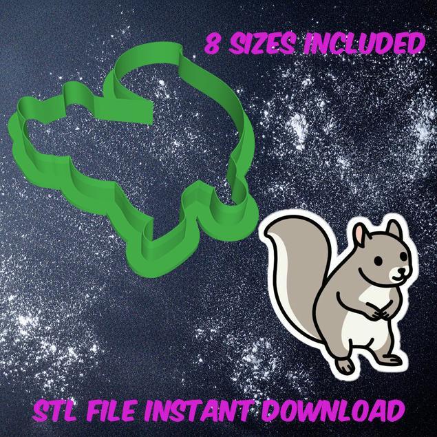 Squirrel cookie cutter