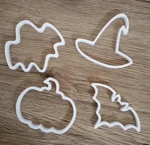 5 x Halloween cookie cutters
