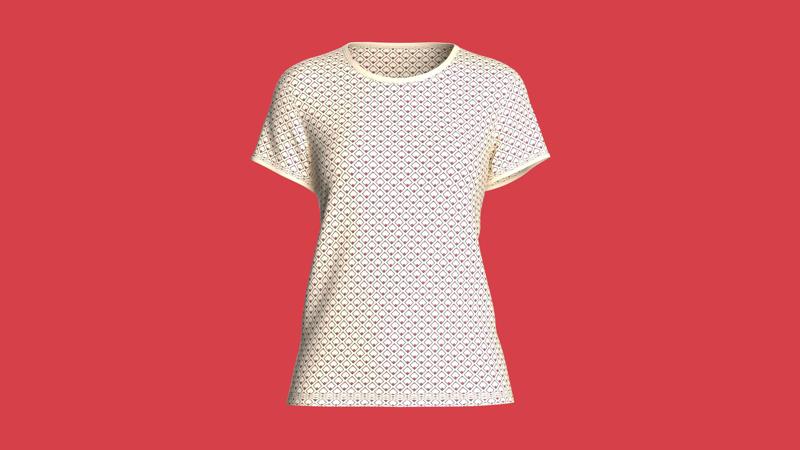 Ladies Tshirt  | Marvelous / Clo3d / obj / fbx