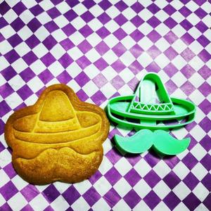 Cookie Cutter Sombrero Mexicano + Mustache - September 15th
