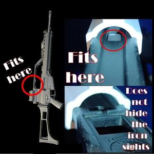 H&K G36e picatinny rail (fits on the real one)