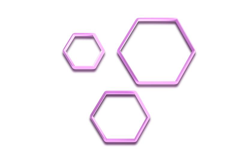 Hexagon Cookie Cutters