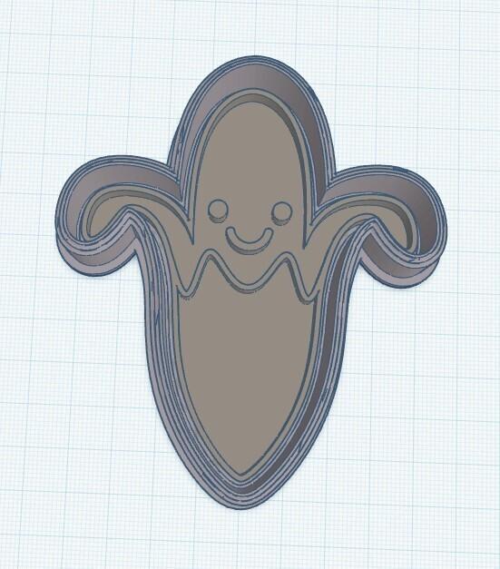Banana Cookie Cutter - Smiley
