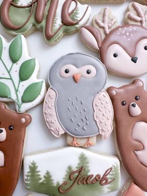 4 sizes - Owl Woodland Hedwig Cookie Cutter - SHARP cutting edges - So Versatile!