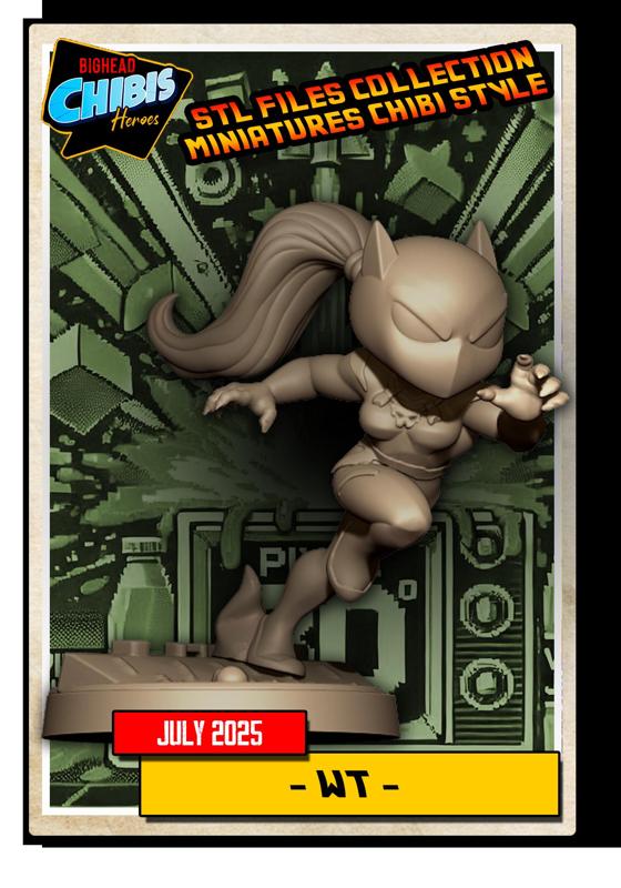 white tiger marvel united chibi style