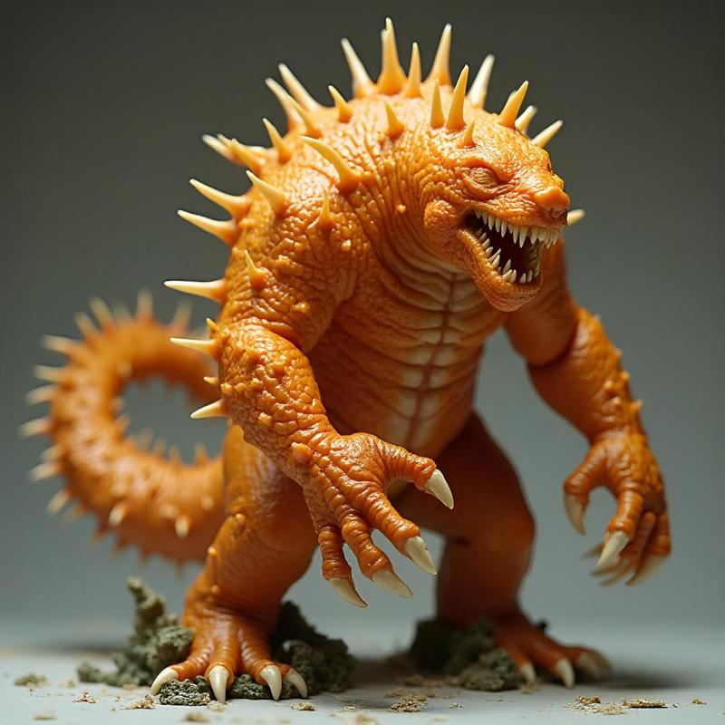 Spiked Horror: 28-32mm Fantasy Monster