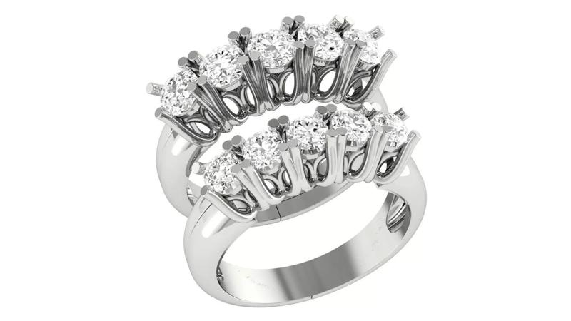 Bridal Set 3dm stl renders details