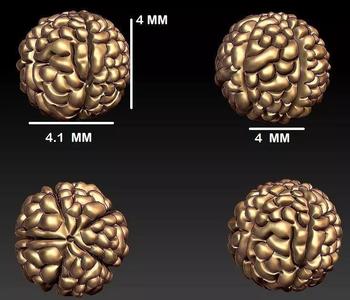 Rudraksh Panchmukhi 4MM